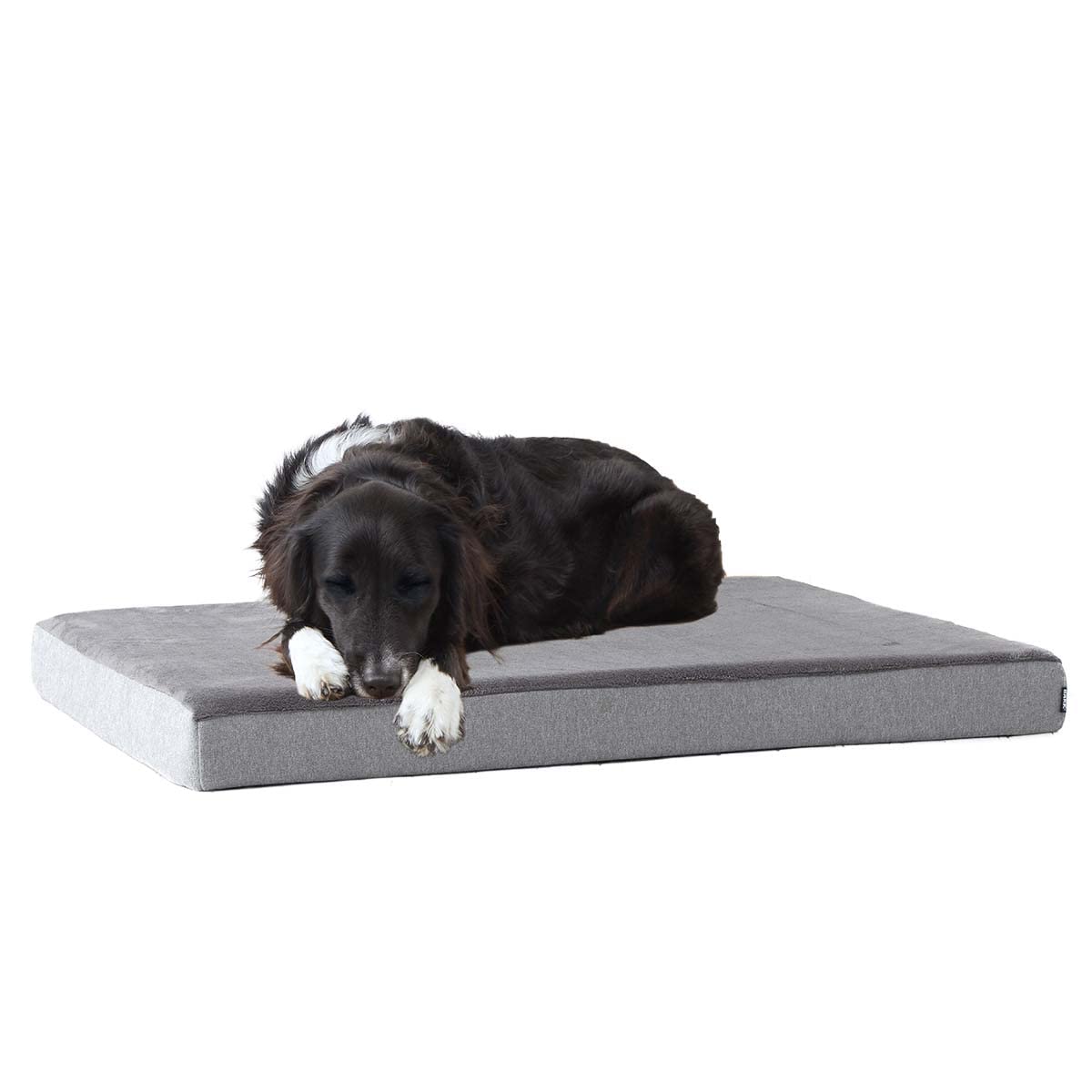 Cama ortopédica Barkbox con espuma de memoria para soporte de articulaciones.