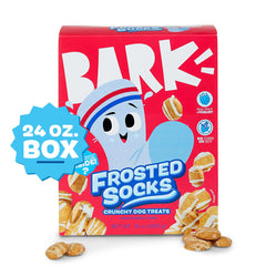 BarkBox Frosted Socks: textura crujiente para perros activos