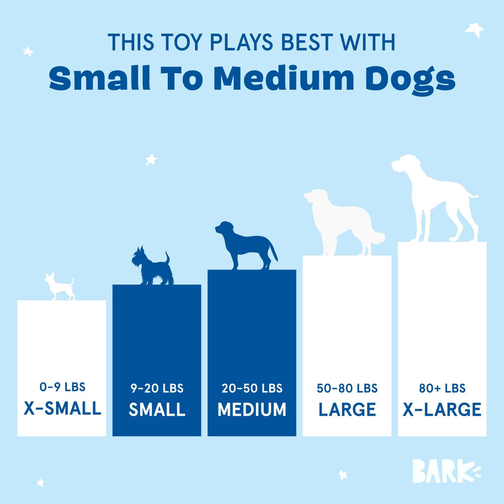 Barkbox Juego interactivo: ideal para juego en interiores y exteriores.