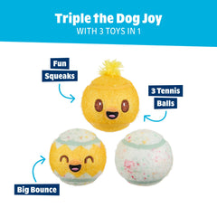 Barkbox Play Hatch: sonido chirriante para capturar la atención durante el juego
