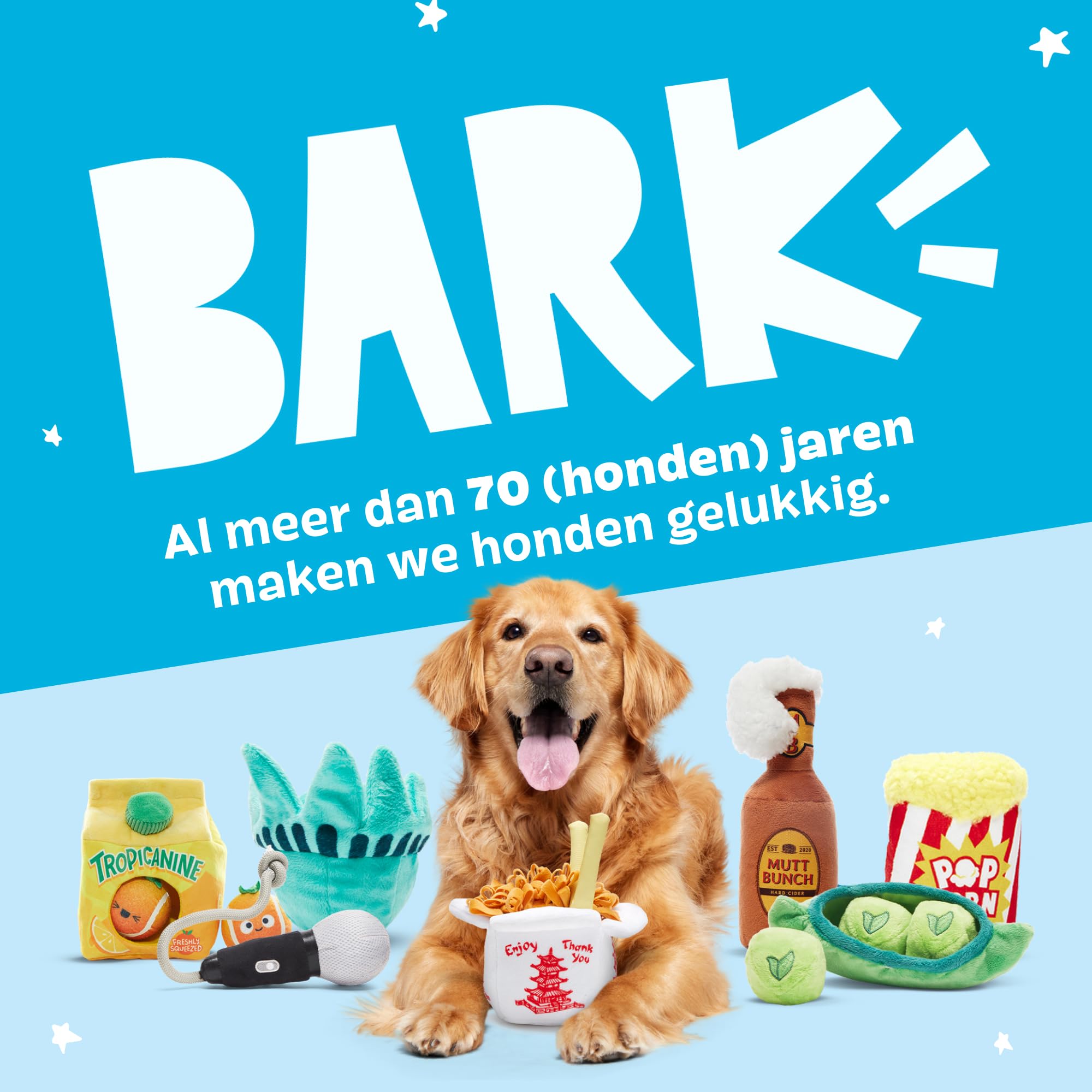 Barkbox regalo ideal para perros grandes y destructores.