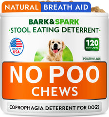 BARK&SPARK masticables anti-coprofagia para perros, ayudan a mantener la higiene en casa.