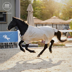 BARN & STABLE ajuste fácil para colocación rápida de la cobija de malla