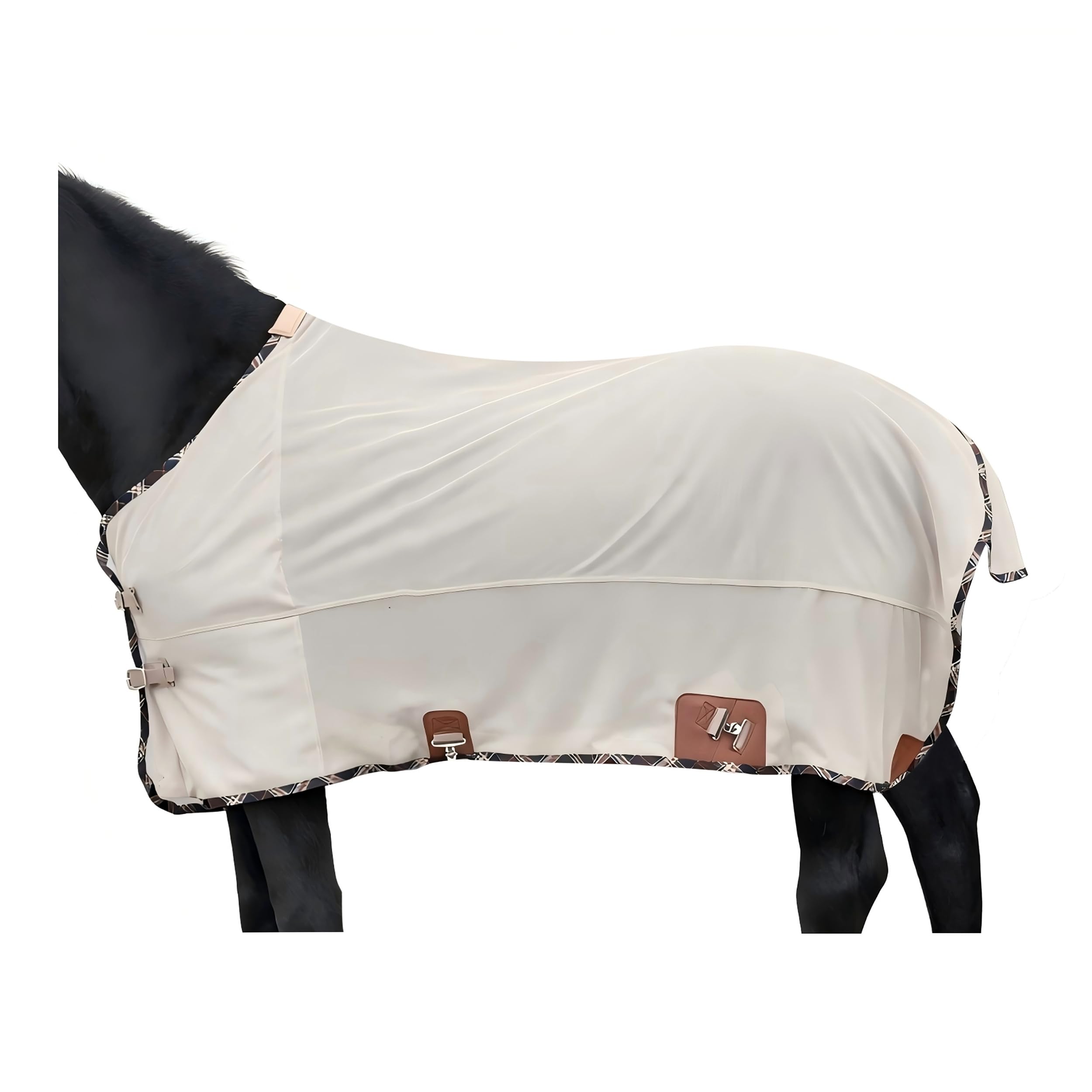BARN & STABLE malla para moscas de caballo, transpirable y protección UV