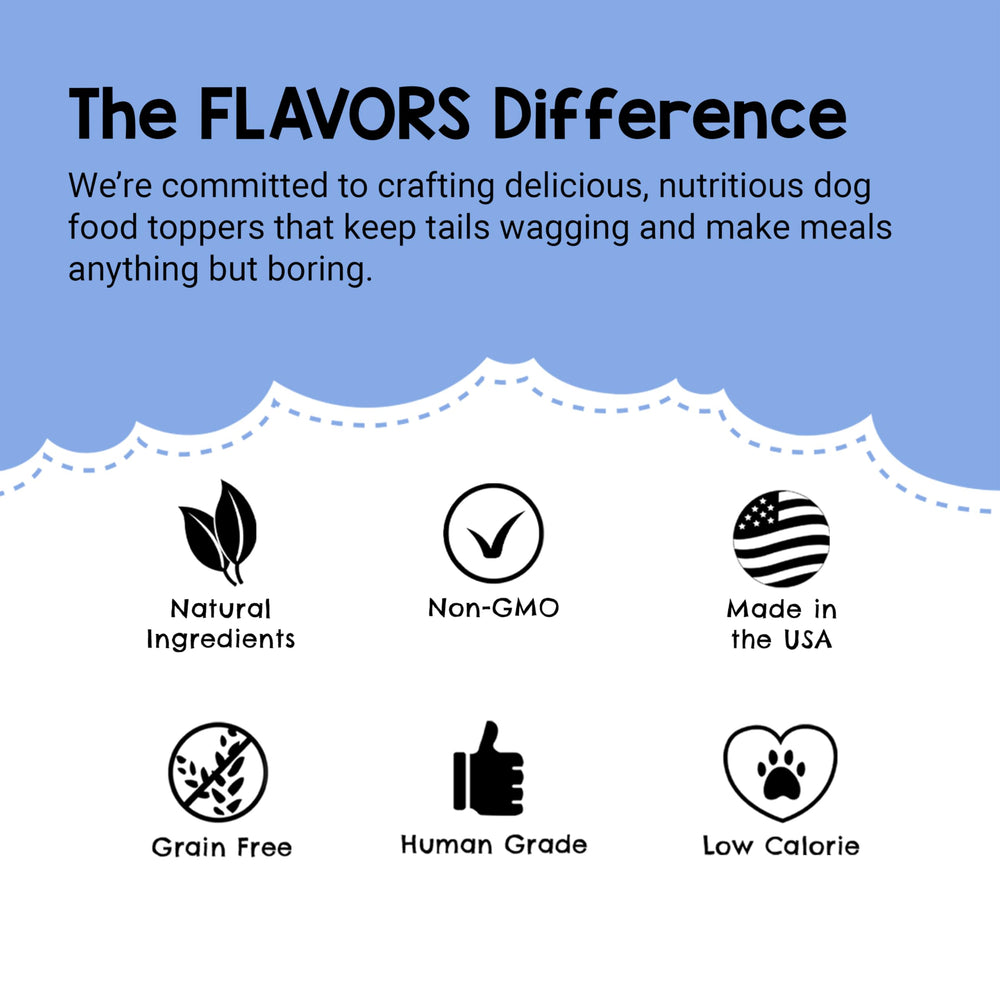 BEAUMONT BASICS Flavors perro disfrutando su comida