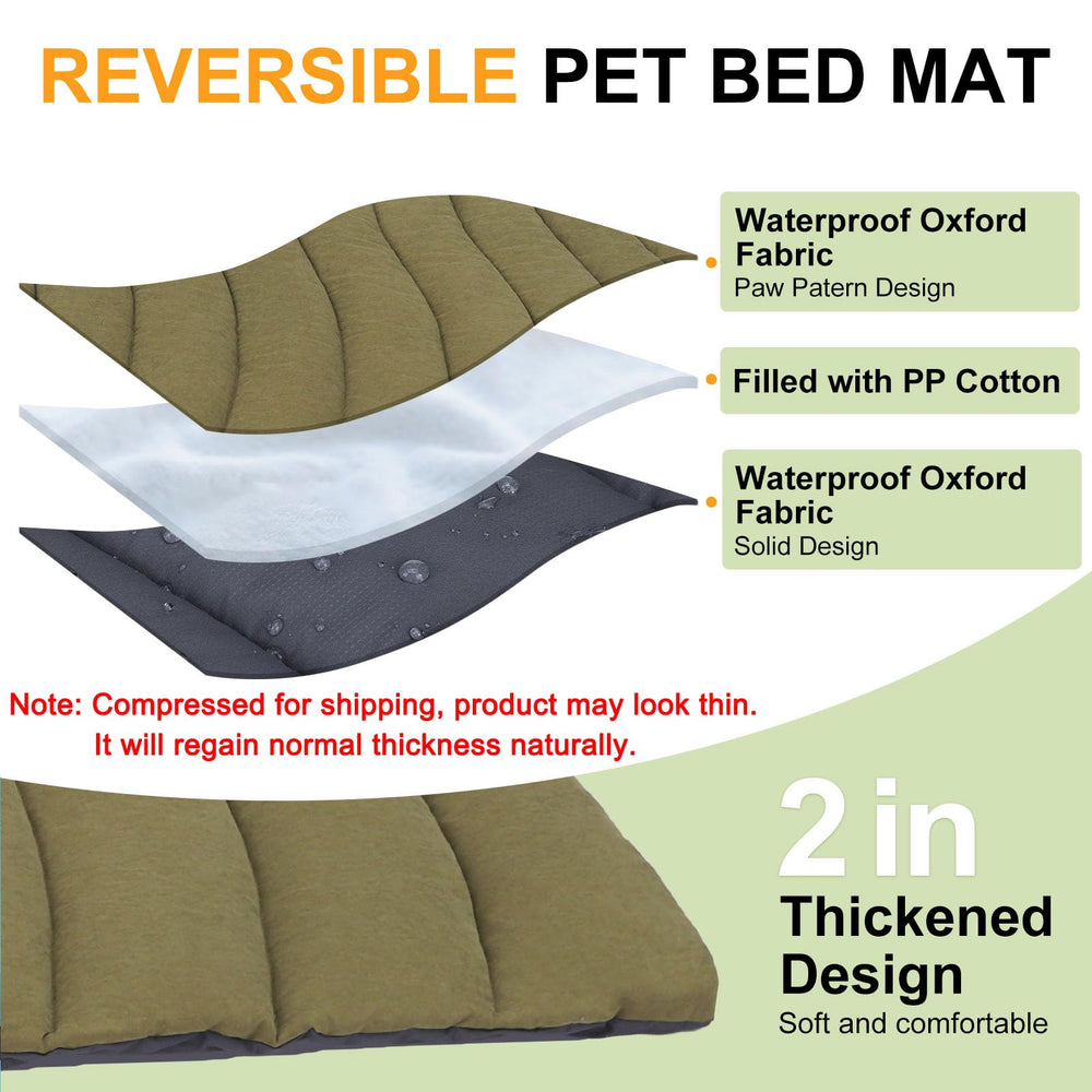 Cama para perro exterior ligero y plegable de BEAUTYZOO, perfecta para viajar.