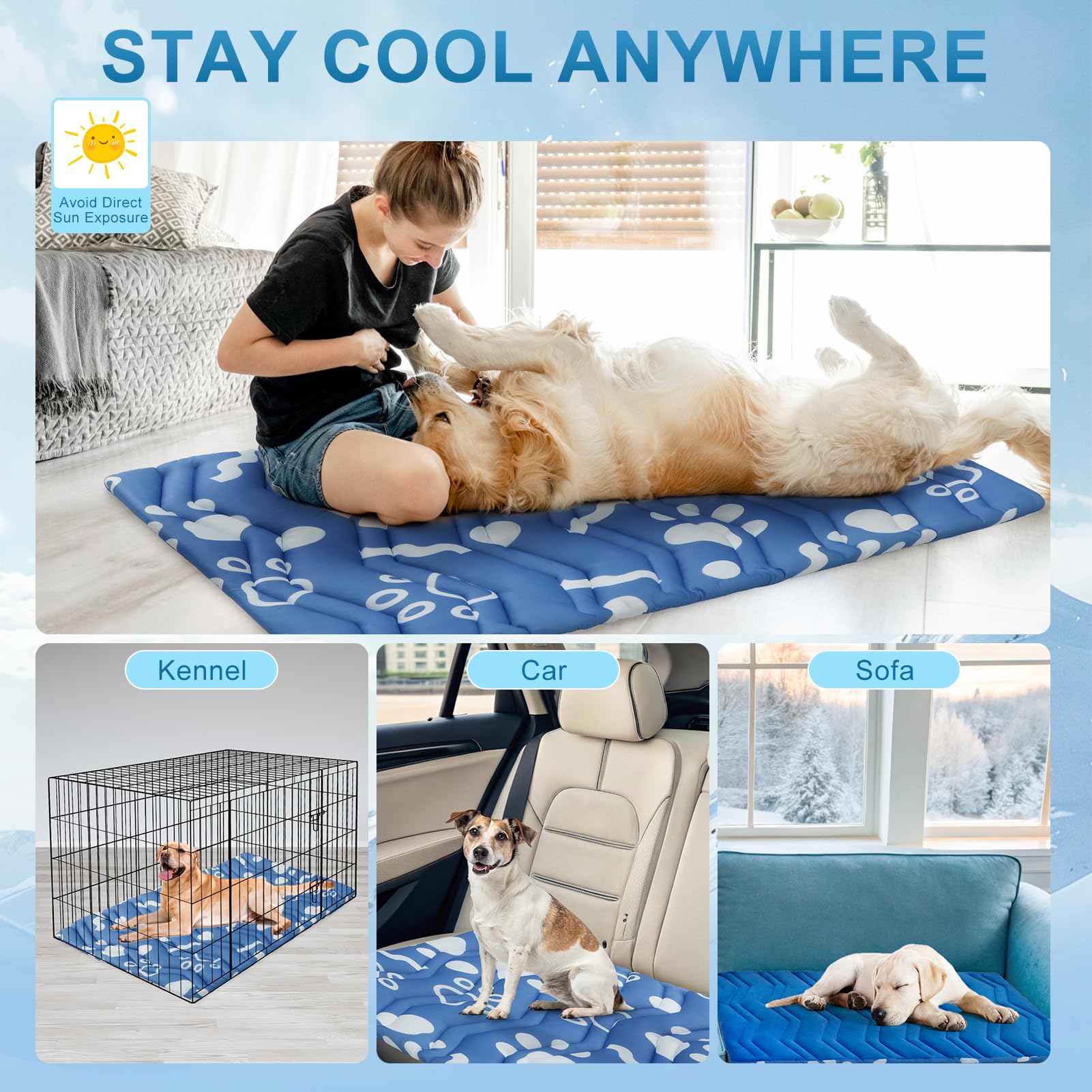 BEAUTYZOO costuras resistentes para uso intenso de perros grandes