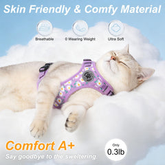 Diseño con sobre-cabeza Beautyzoo facilita colocar el arnés.