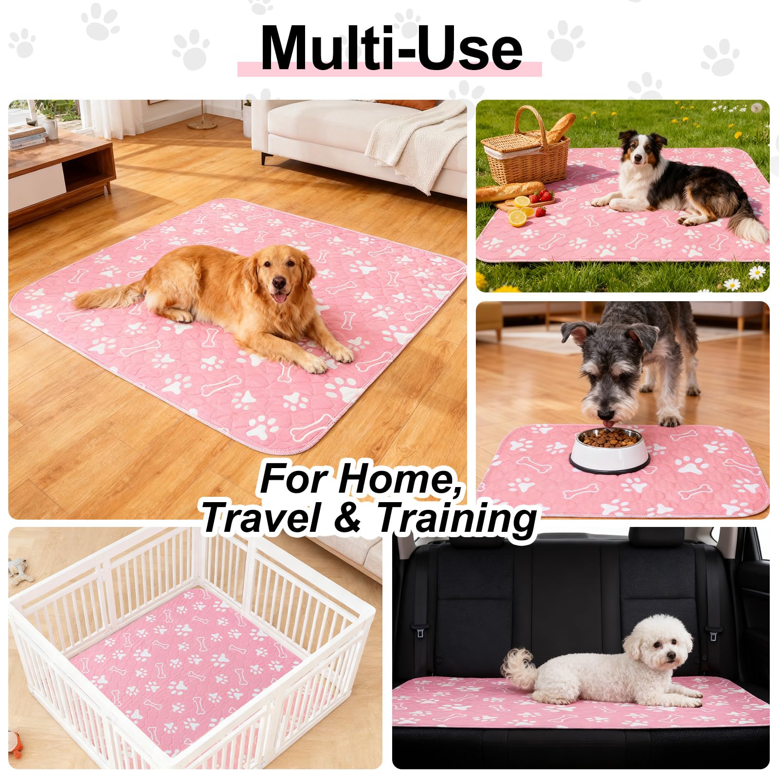 Tapete de alta absorción Beautyzoo con control de olores para interiores.