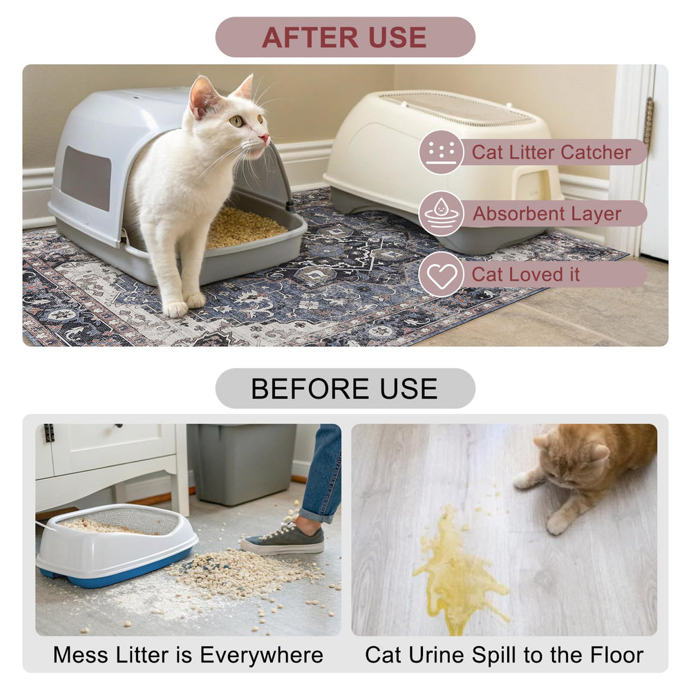Tapete BEAUTYZOO textura suave, cuida las patas de tu gato.