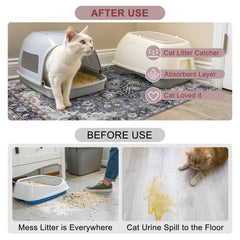 Tapete BEAUTYZOO textura suave, cuida las patas de tu gato.