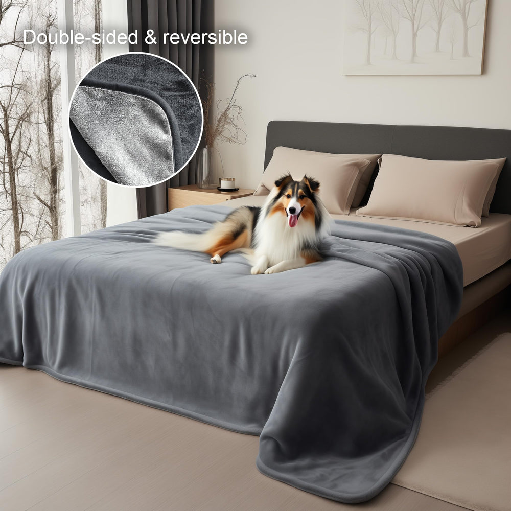 Protección para mascotas con Bedding Aid en uso nocturno.