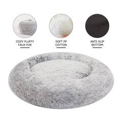 Bedfolks Cama Donut Soporte cuello en cama redonda