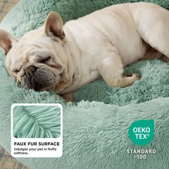 Bedsure base antideslizante para cama redonda de perros.