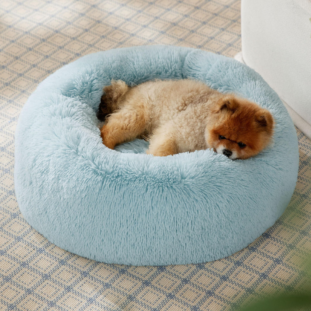 Bedsure Cama Donut base antideslizante: mantiene la cama en su lugar.