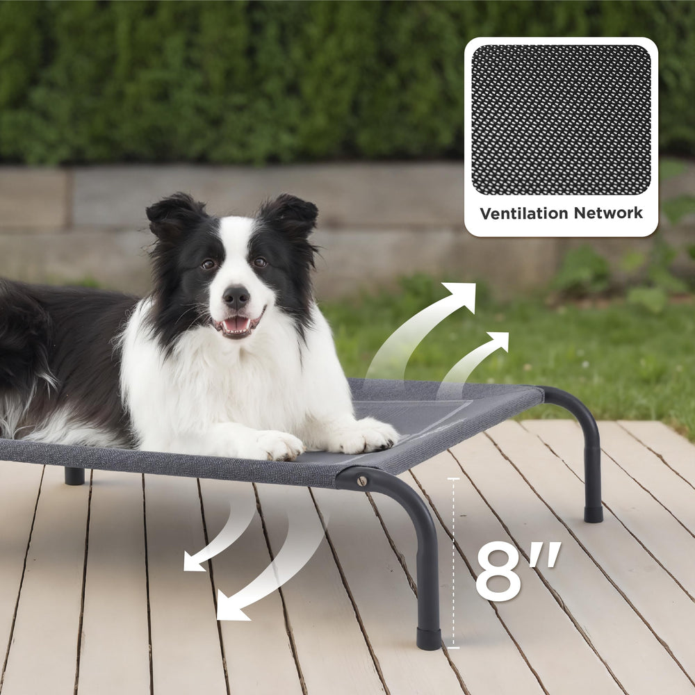 Bedsure cama perro malla respirante favorece ventilación y confort