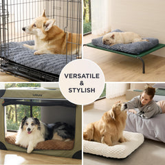 Bedsure base antideslizante mantiene la cama en su lugar.
