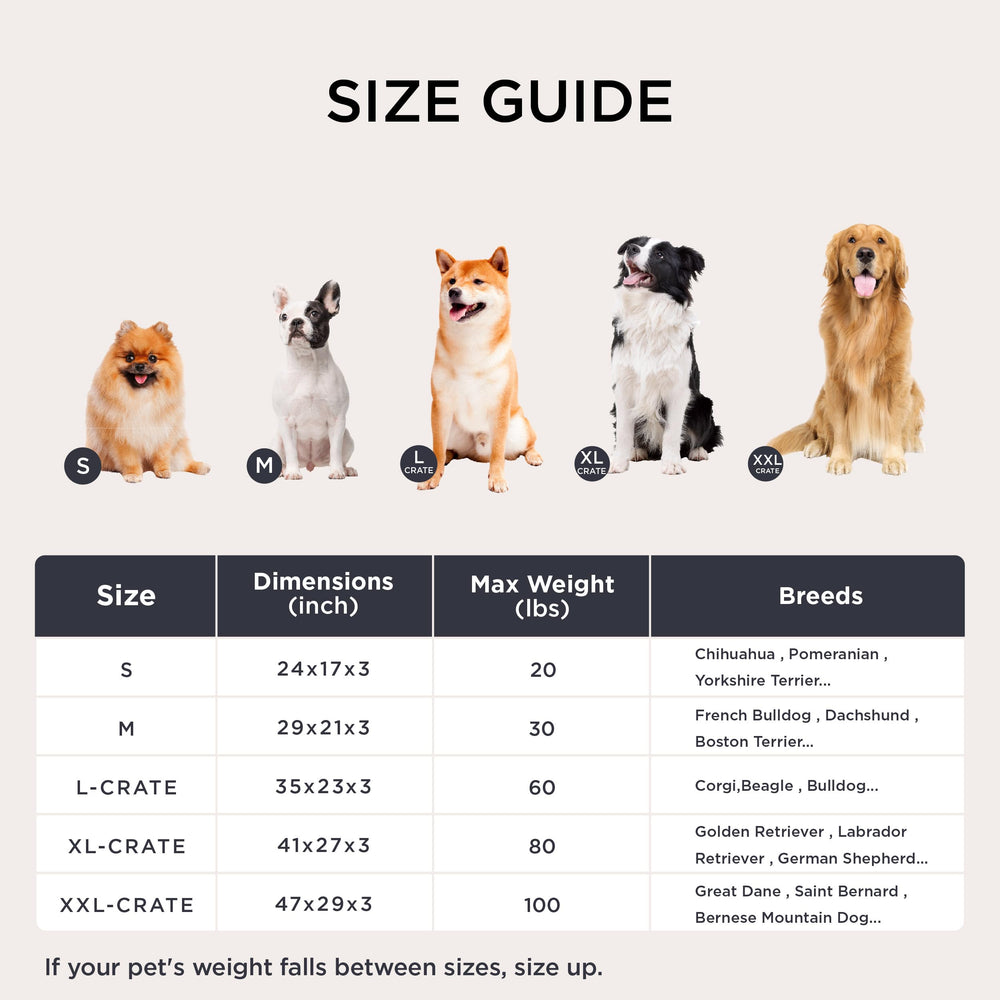 Bedsure cama para perro XL bordes suaves, descanso cómodo