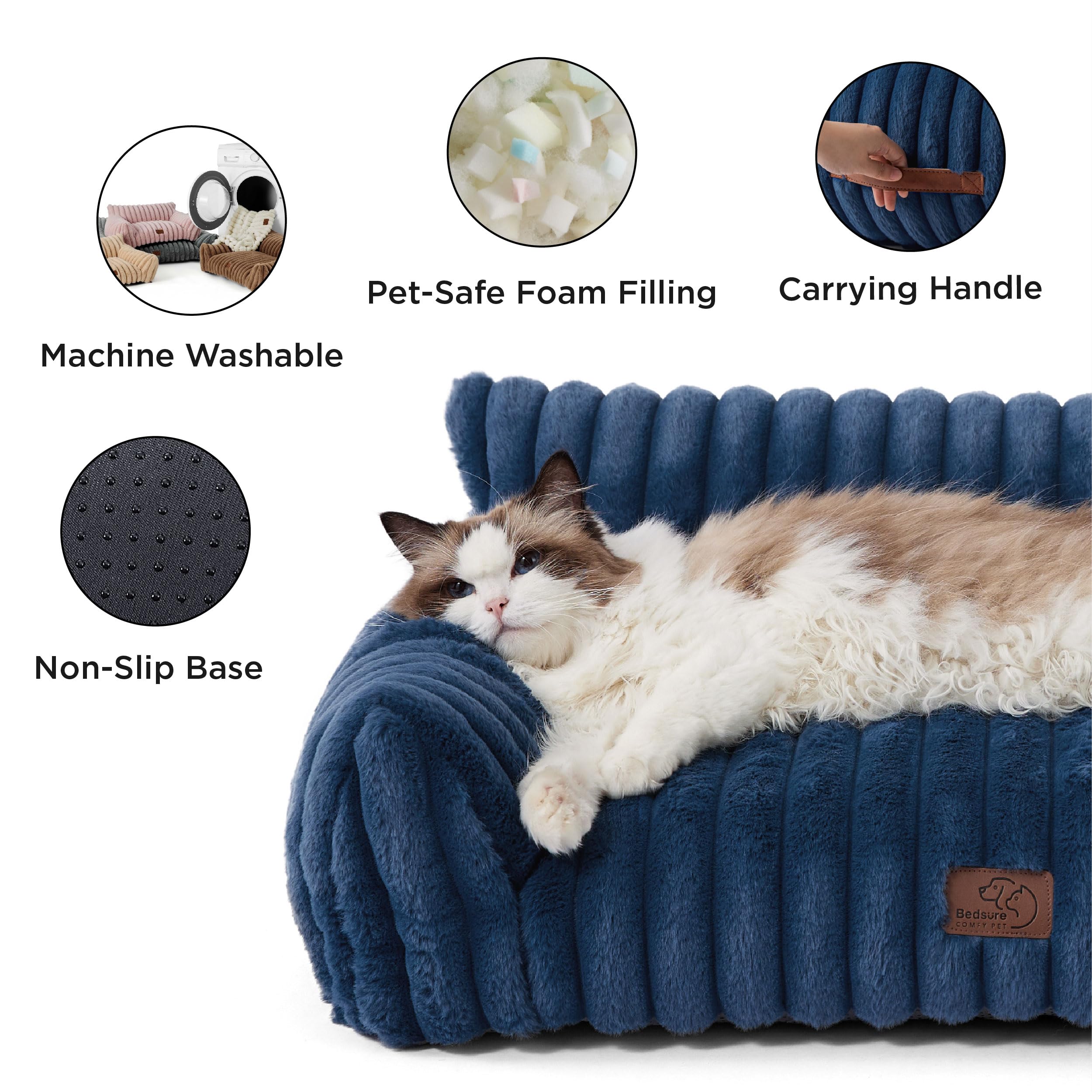 Bedsure ComfyFleece: base antideslizante para seguridad durante el descanso.