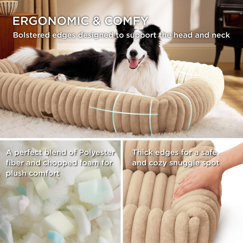 Bedsure ComfyFleece cremallera para funda removible y lavado fácil.