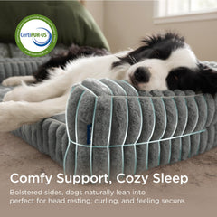 Bedsure ComfyFleece textura suave de pelo sintético para descanso reconfortante
