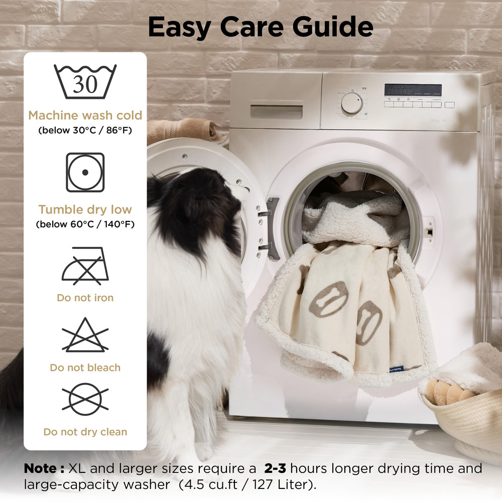 Bedsure diseño neutro beige se integra con cualquier sala