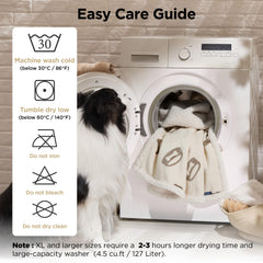 Bedsure diseño neutro beige se integra con cualquier sala