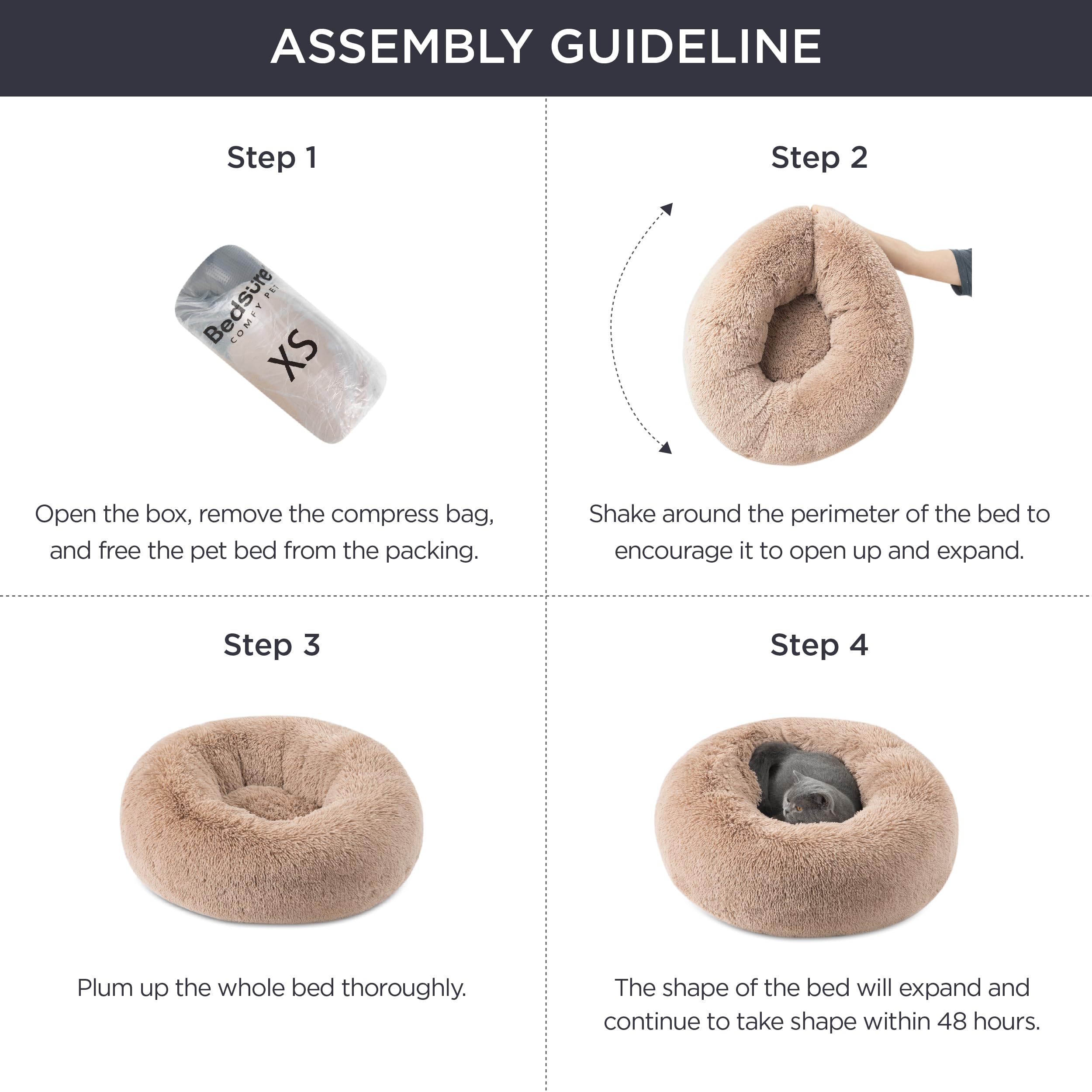 Bedsure funda lavable a máquina para limpieza rápida de la cama.