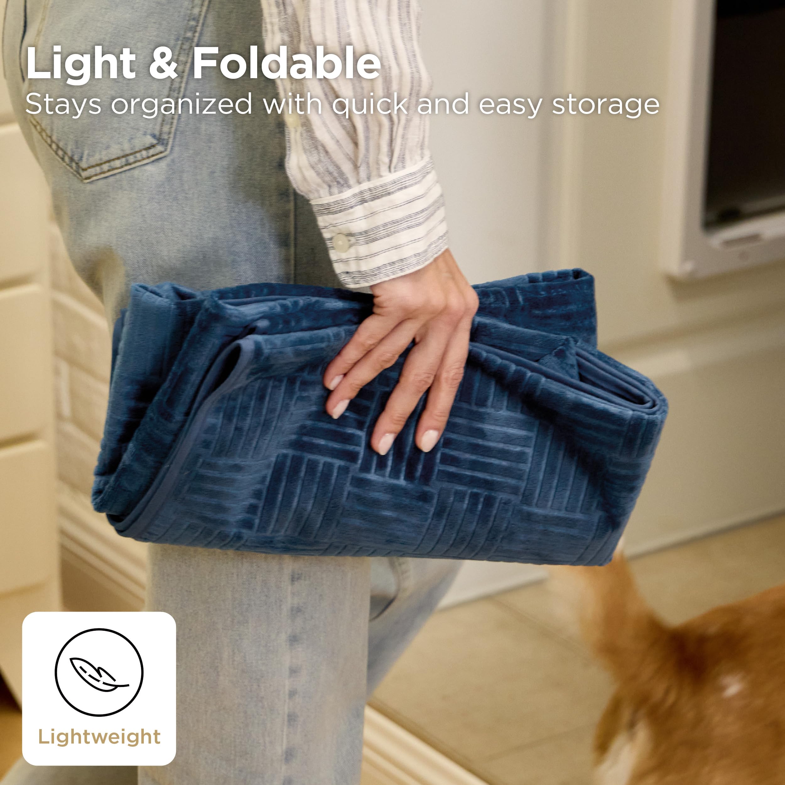 Bedsure funda ligera para sofá y cama facilita el uso diario.