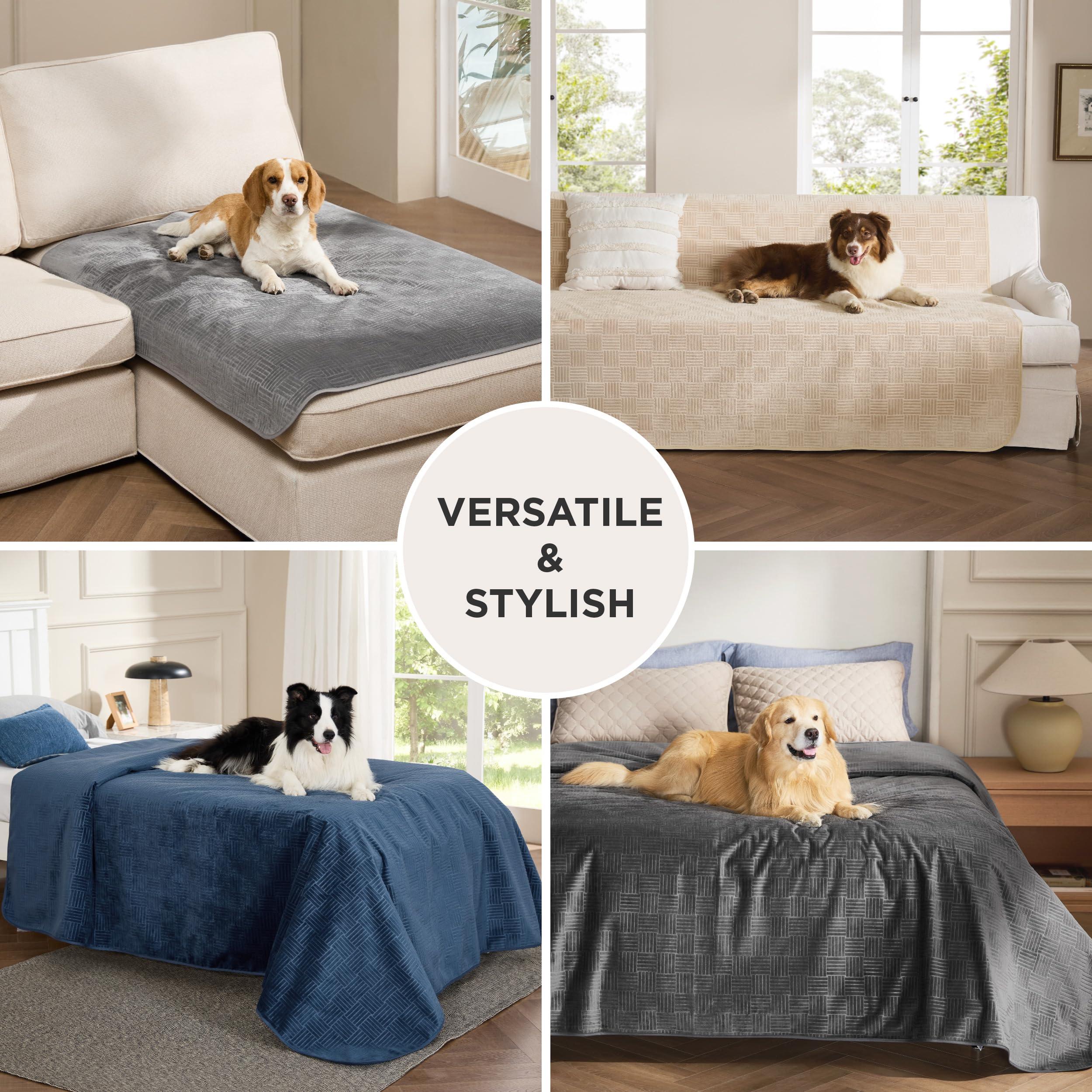 Bedsure funda ligera y portable para uso diario.