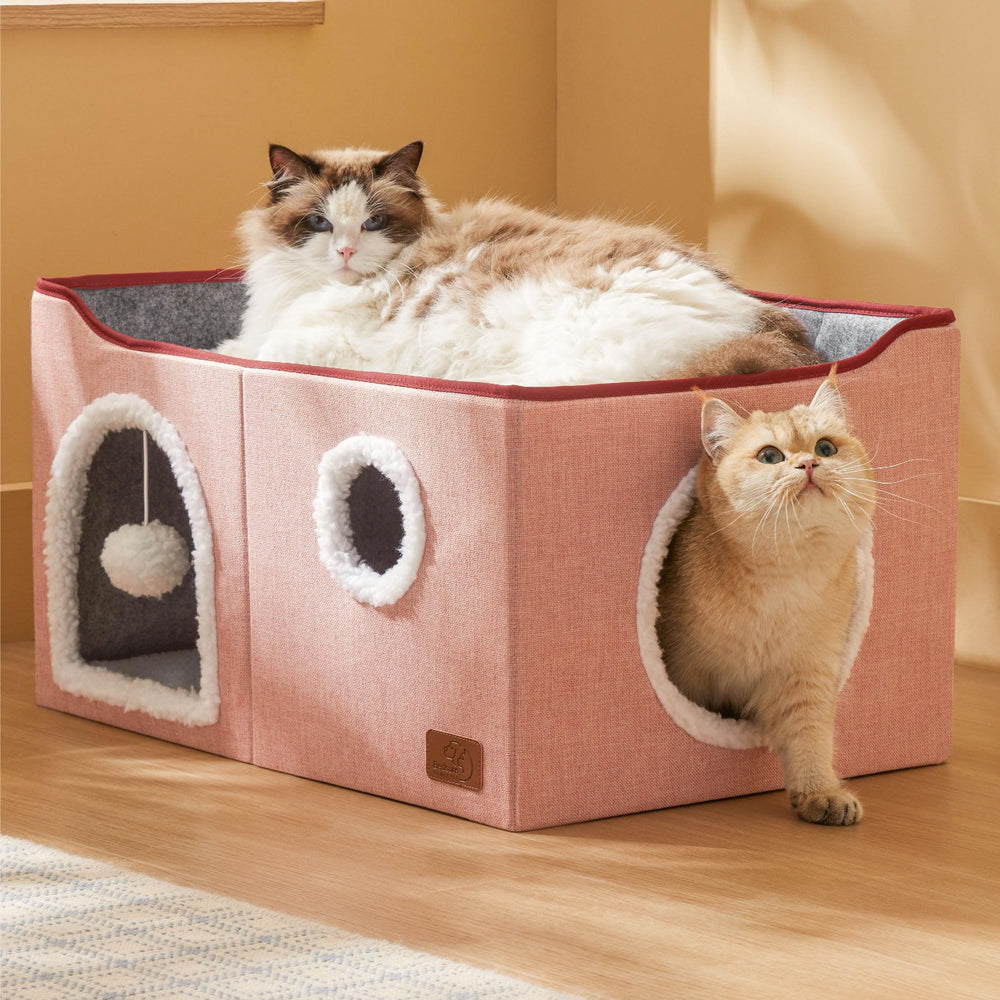 Bedsure ideal para múltiples gatos, espacio versátil para convivir