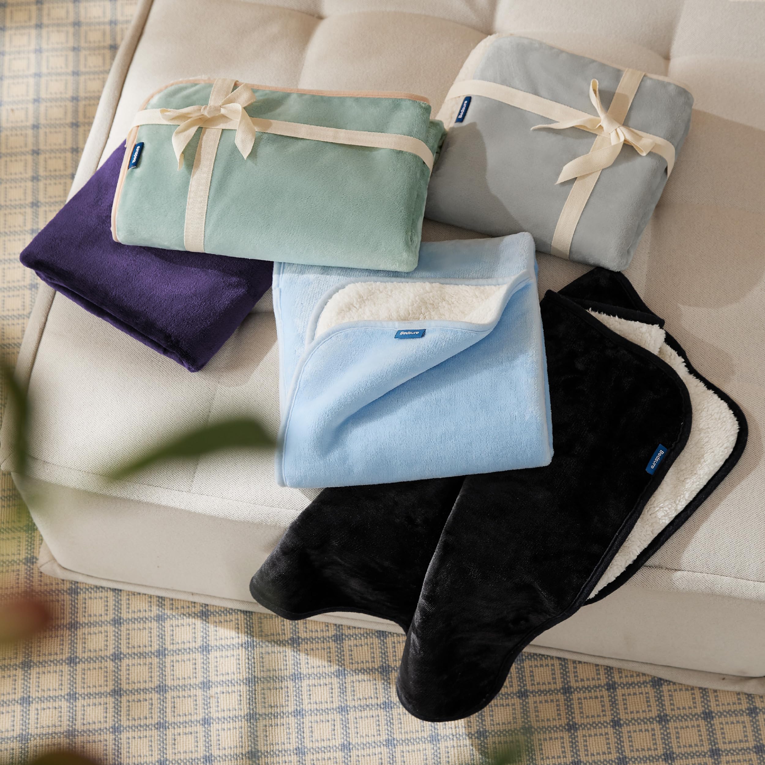 Bedsure manta dimensiones 50x60, tamaño ideal para perros grandes
