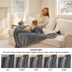 Bedsure manta impermeable para perro XL, protección del sofá ante derrames.