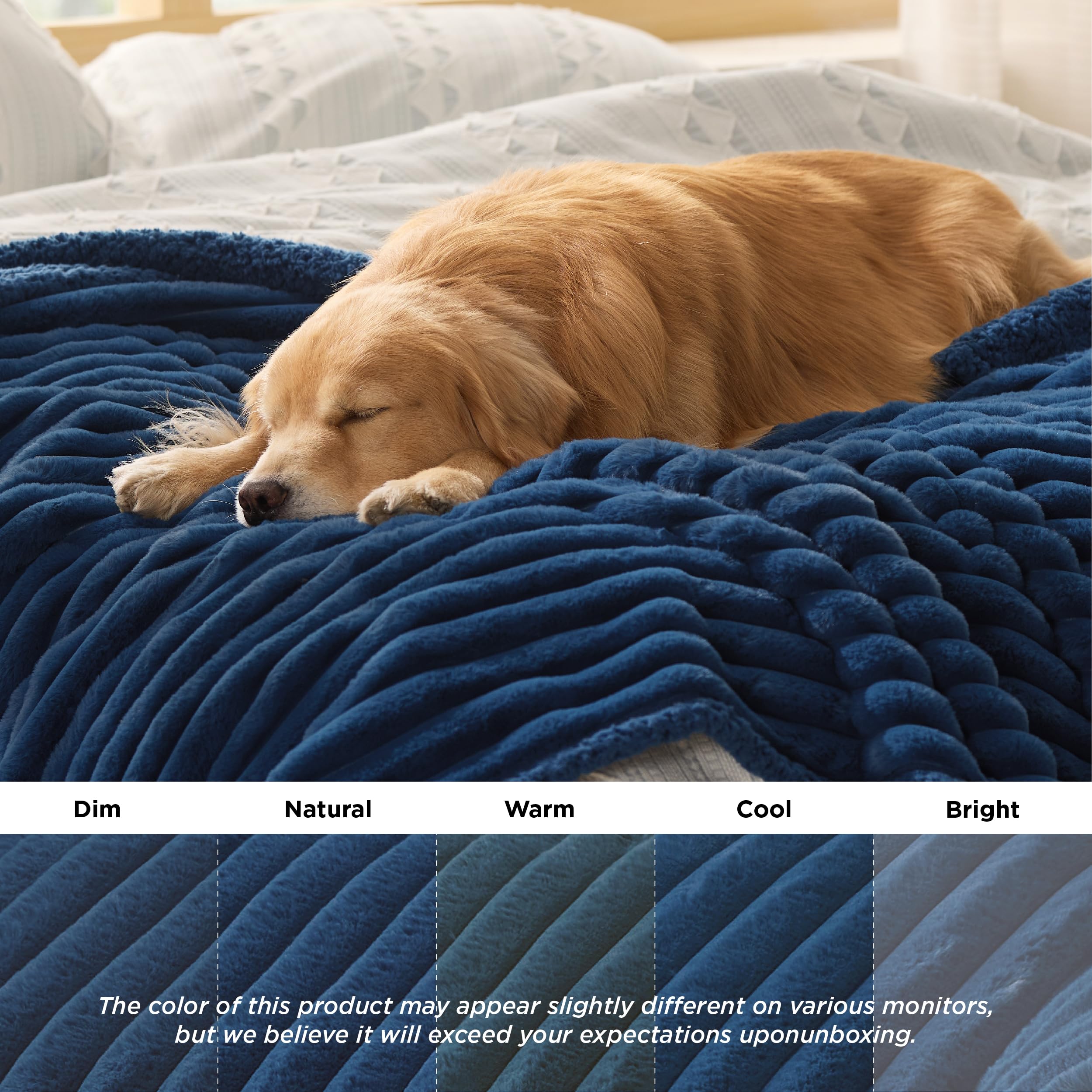 Bedsure ComfyFleece: lavado a máquina fácil para perros grandes