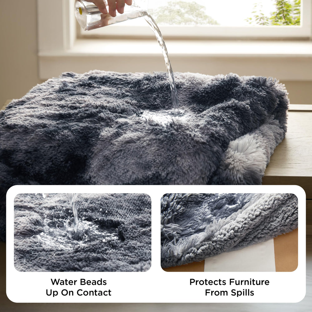 Bedsure manta reversible con sherpa, tacto suave para descansar