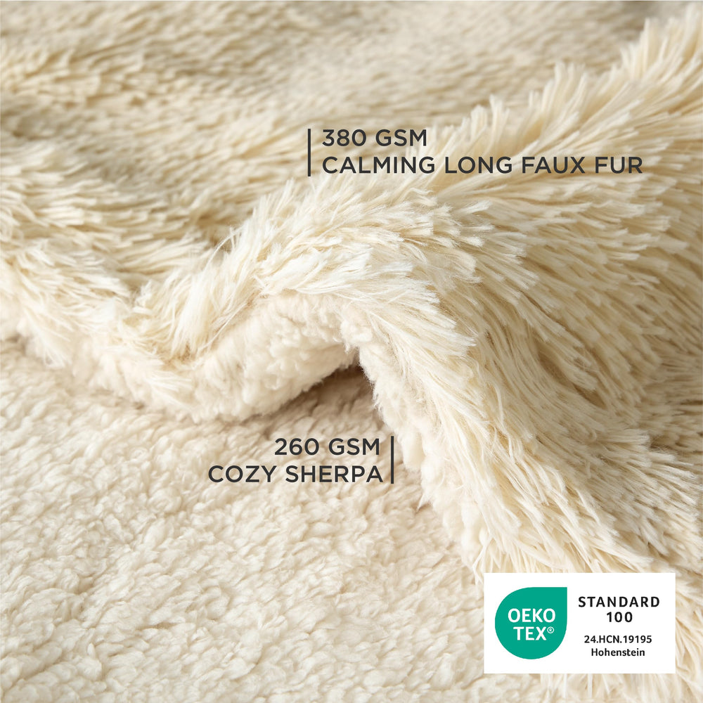 Bedsure manta sherpa suave ofrece refugio cálido para tardes tranquilas