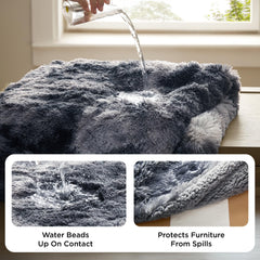 Bedsure manta sherpa suave, lado cálido para confort del perro