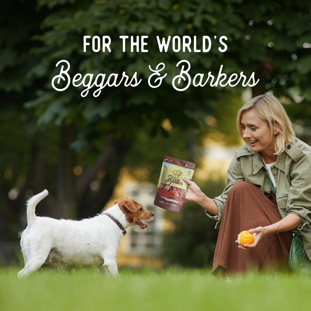 Sin azúcar ni granos, opción natural Beg & Barker para perros activos.
