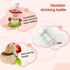 BELEATAL tazón de alimentación para hámster, fomenta comidas balanceadas.