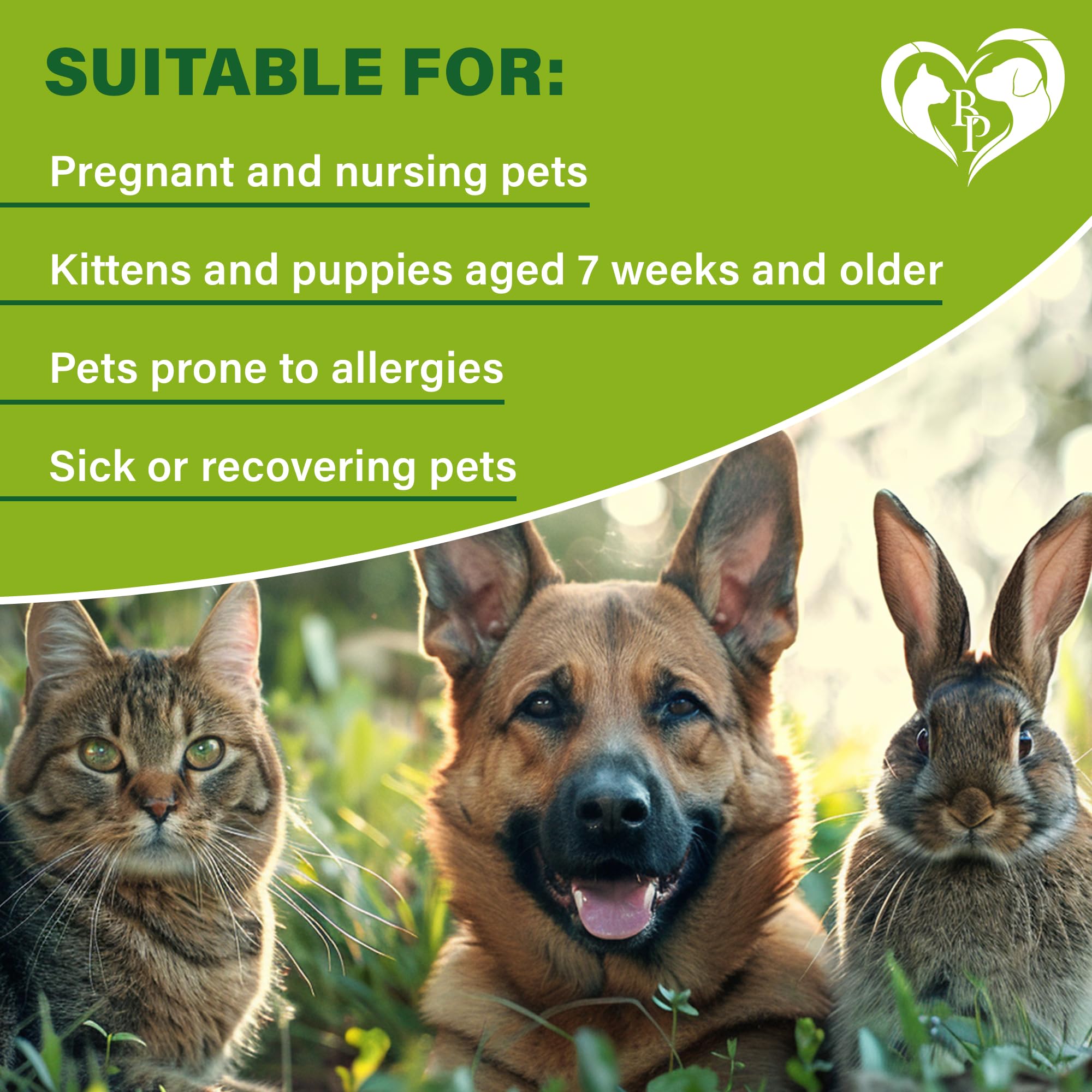Beloved Pets ingredientes naturales y aceites esenciales, cuidado suave.