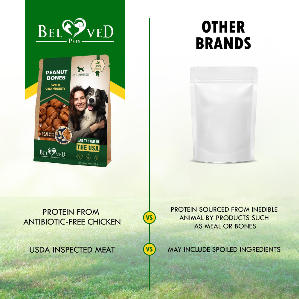 Beloved Pets ingrédients naturels poulet-canard-boeuf-porc – choix polyvalent.