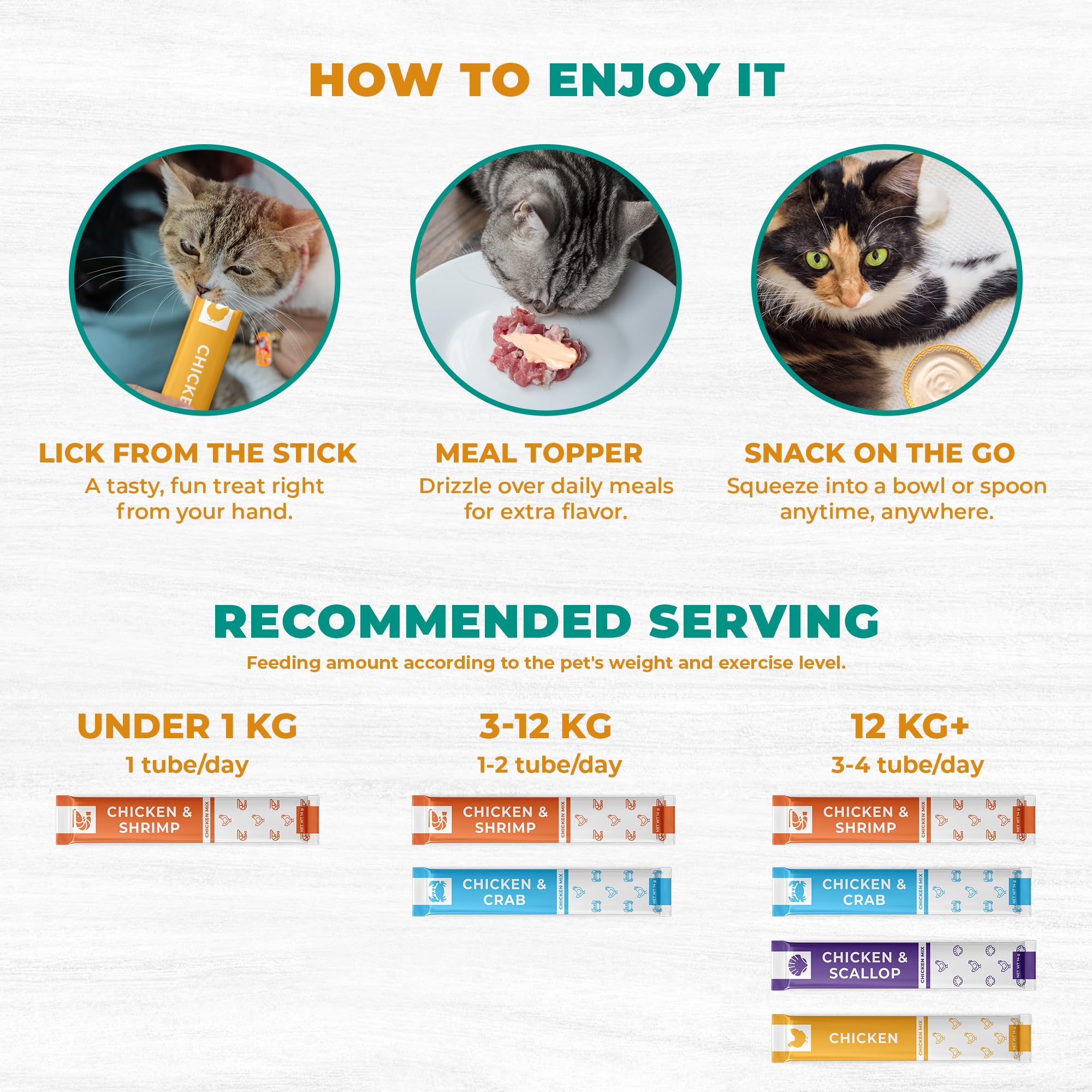 Beloved Pets paquete de 40 tubos, opción de compra a granel conveniente