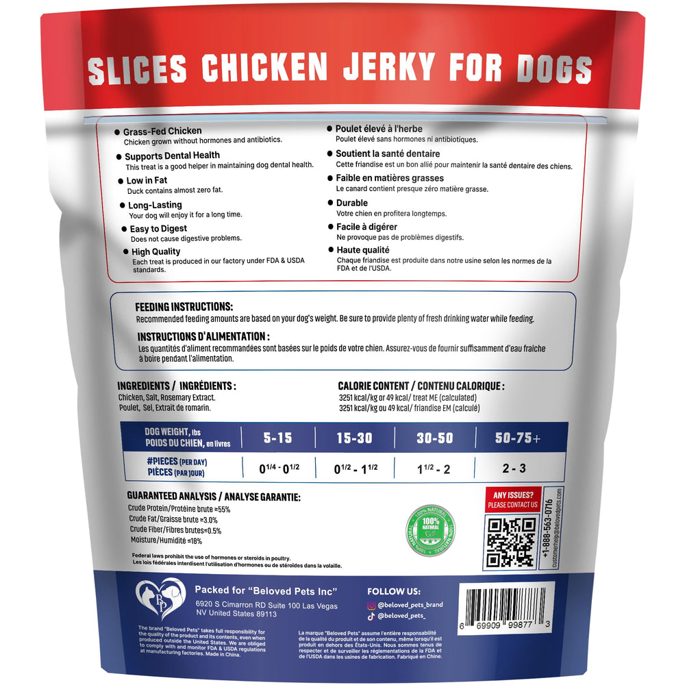 Beloved Pets paquete suave de masticables, ideal para entrenamiento diario.