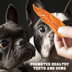 Beloved Pets trozos de pollo deshidratados, fuente de proteína.