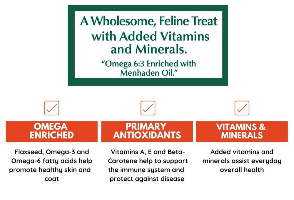 Bench & Field vitaminas y minerales para la salud diaria del gato.