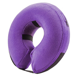 BENCMATE collar-cono inflable frontal, permite comer y beber sin quitarse el collar.