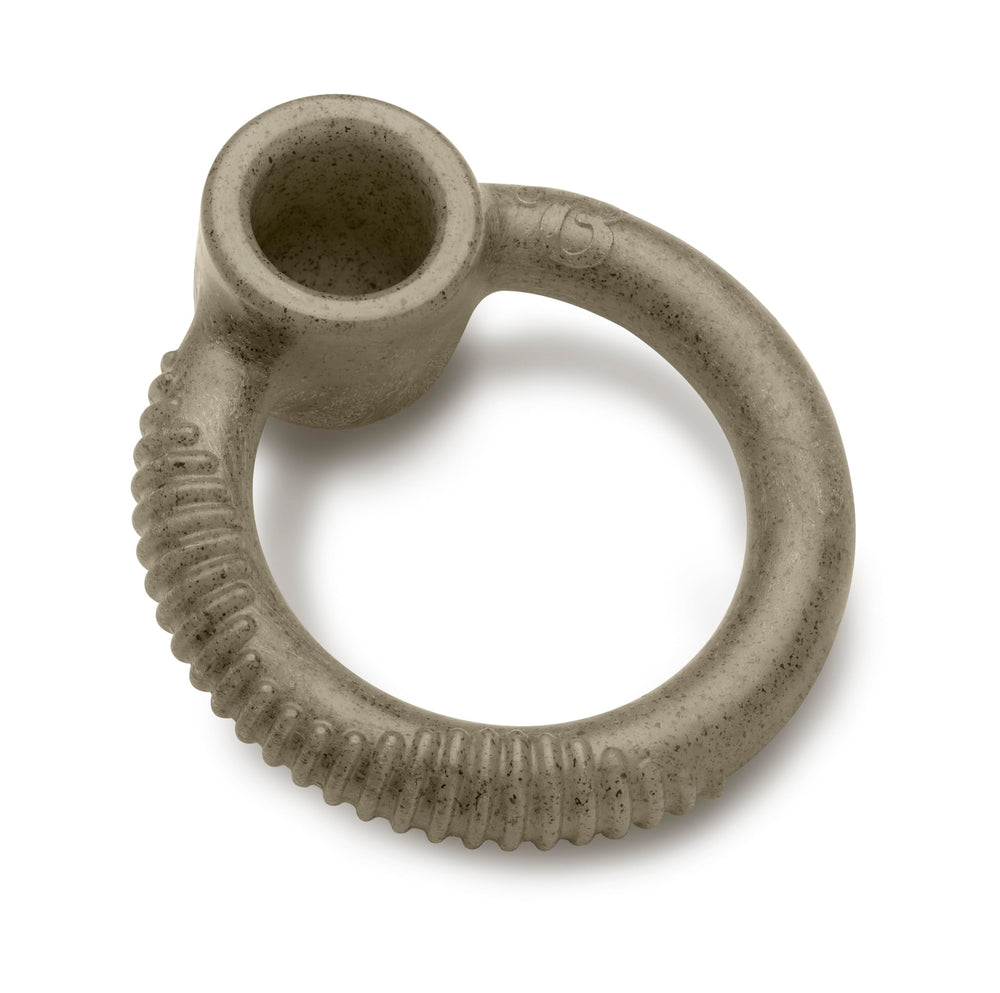 Benebone Peppermint Ring edición navideña, trasera, diseño festivo para sesiones divertidas.