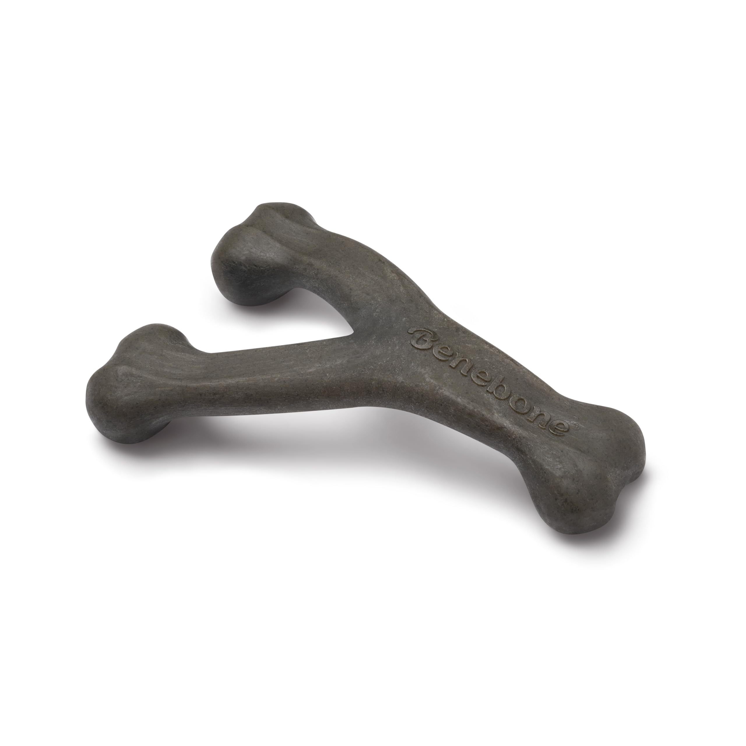 Benebone Calabaza Especiada Wishbone: agarre fácil para masticadores agresivos