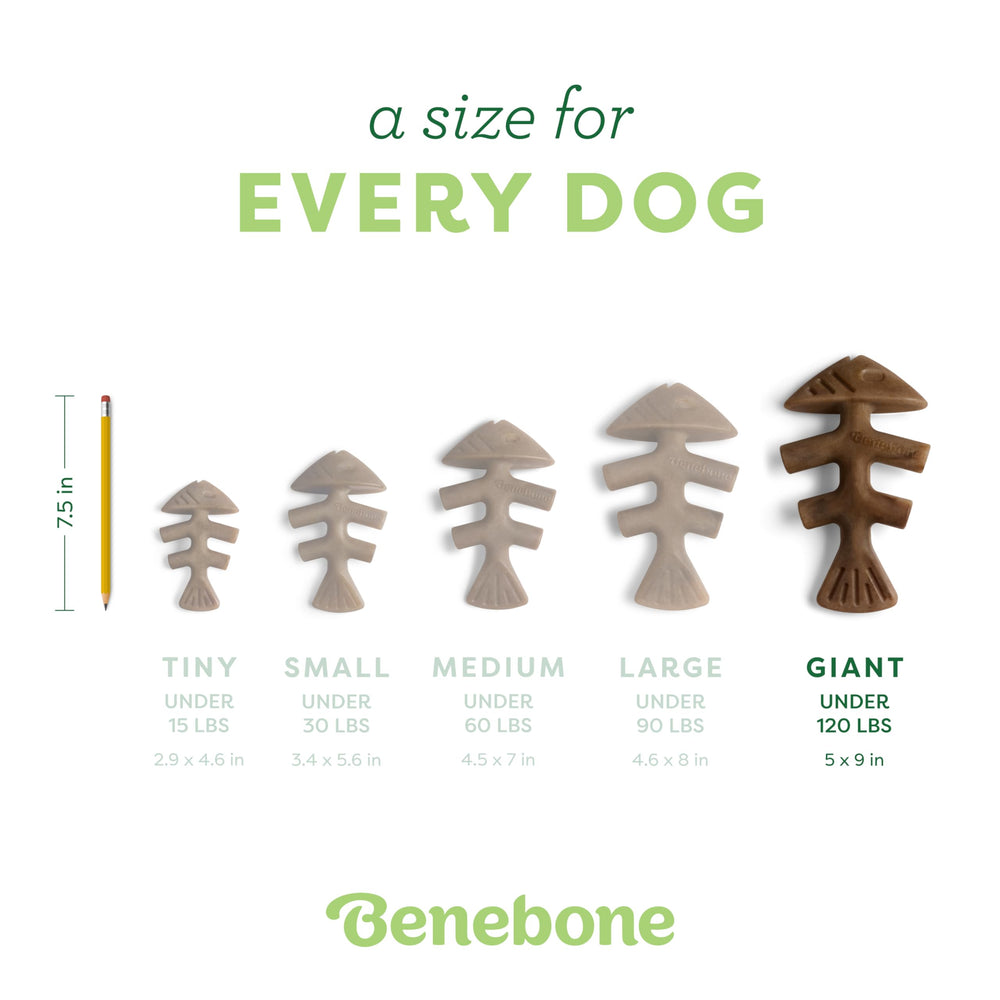 Benebone Fishbone hecho en EE. UU. garantiza calidad y seguridad.
