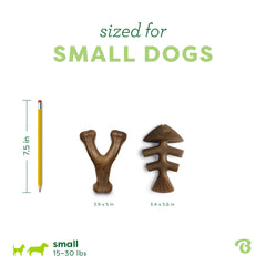Benebone hecho en EE. UU., duradero y seguro para perros.